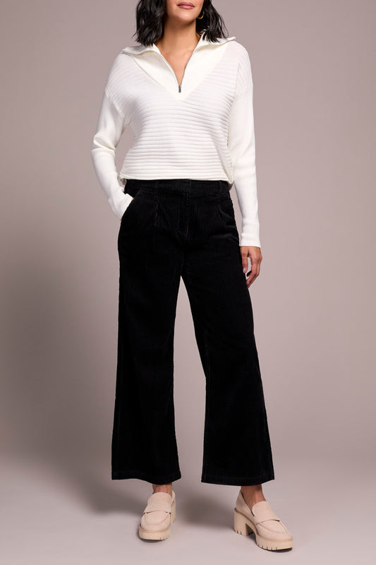 Tribal High Rise Front Fly Trouser