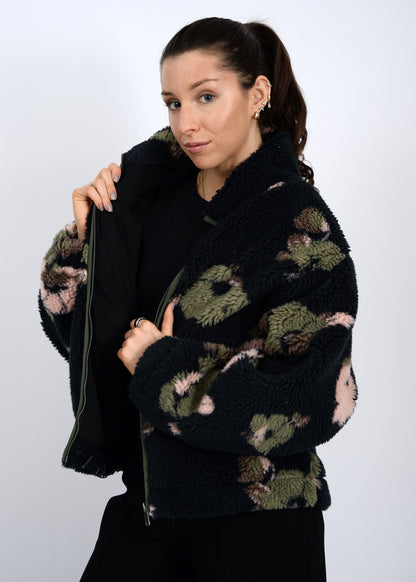 RD Style Whistler Sherpa Zip Front Jacket