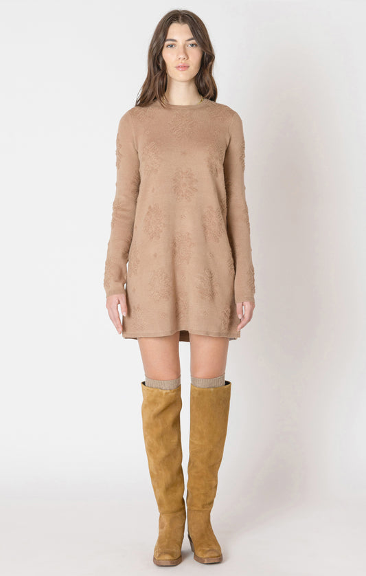 Dex Patterned Sweater Dress