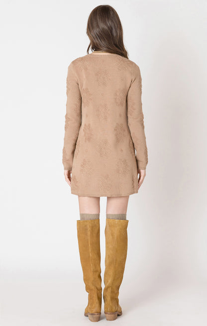 Dex Patterned Sweater Dress