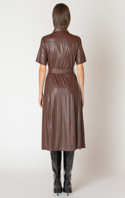 Dex Belted Shirt Dress
