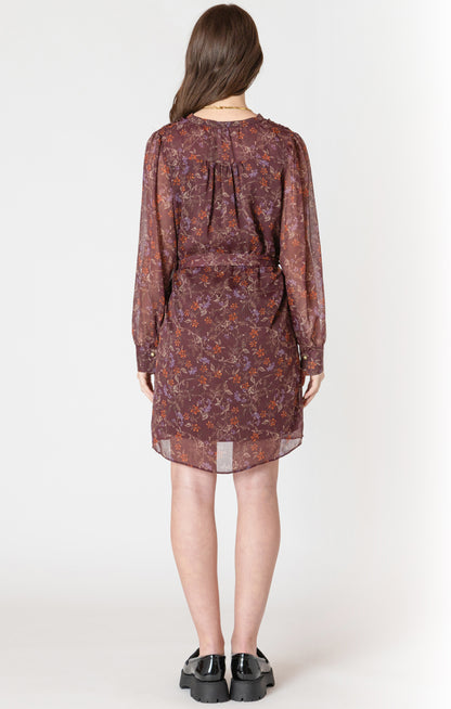 Dex Floral Dress With Belt