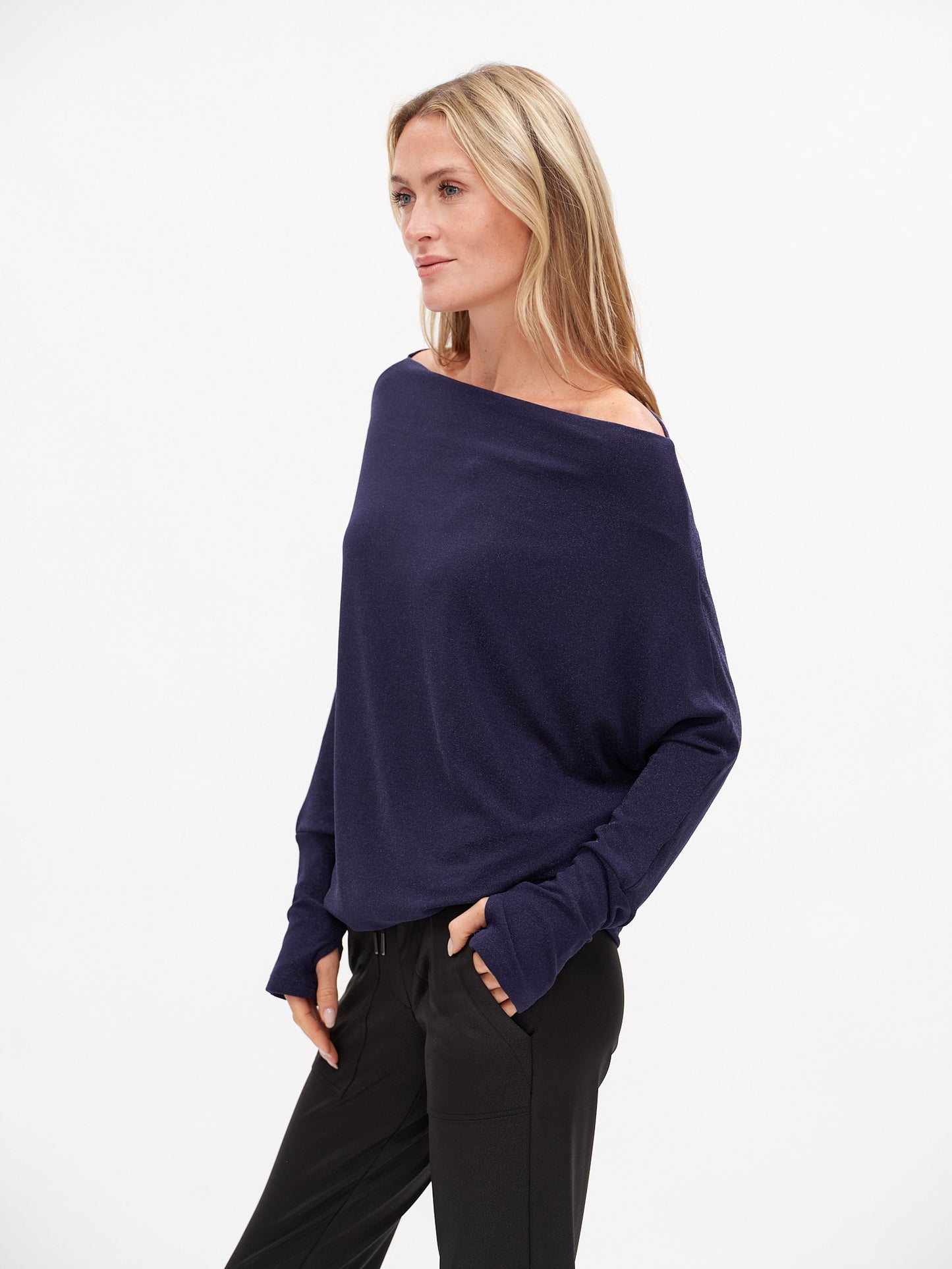 Six Fifty Lurex Anywhere Top