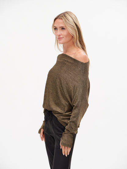 Six Fifty Lurex Anywhere Top