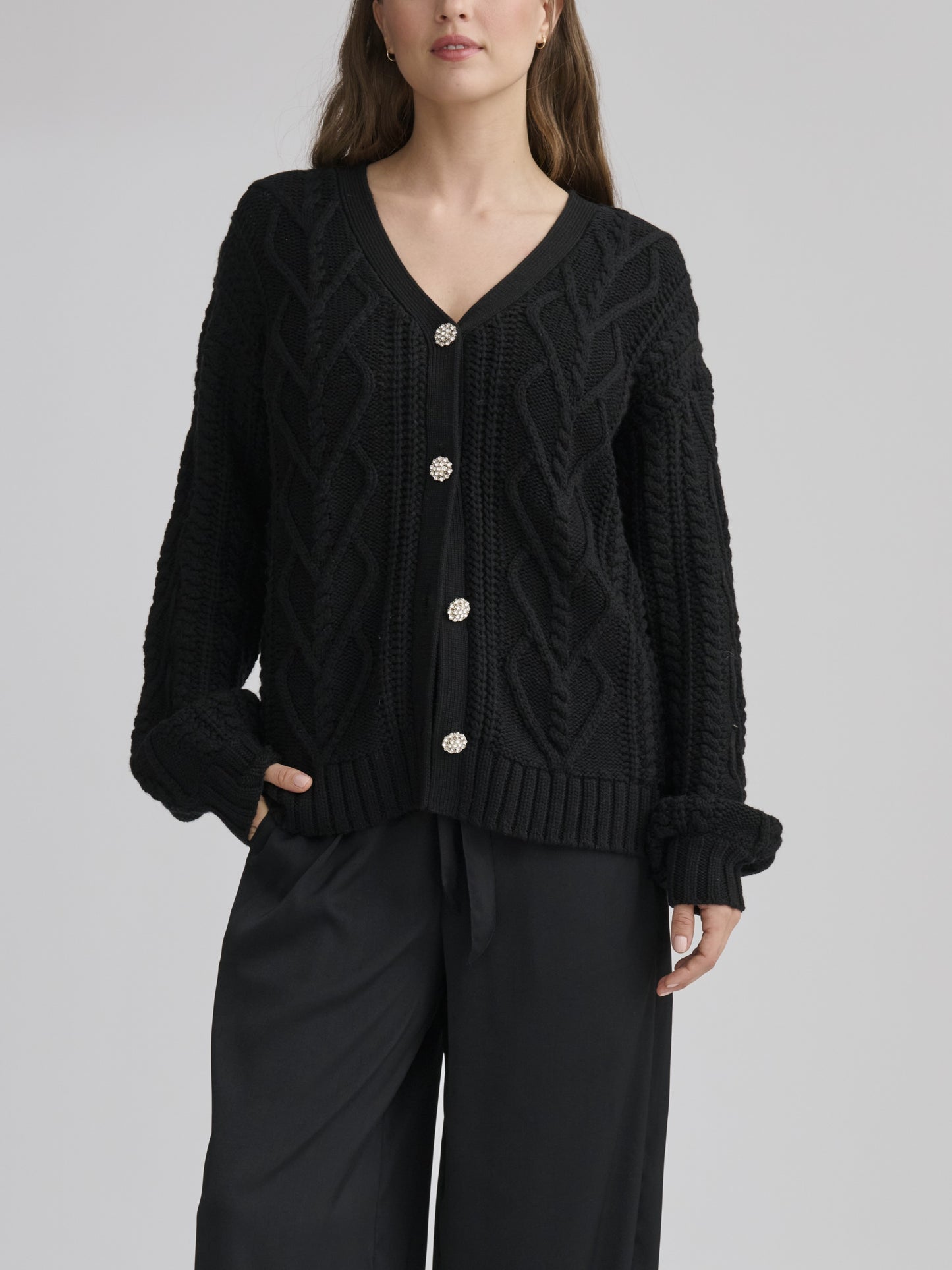 Splendid Harlow Hearts Cardigan