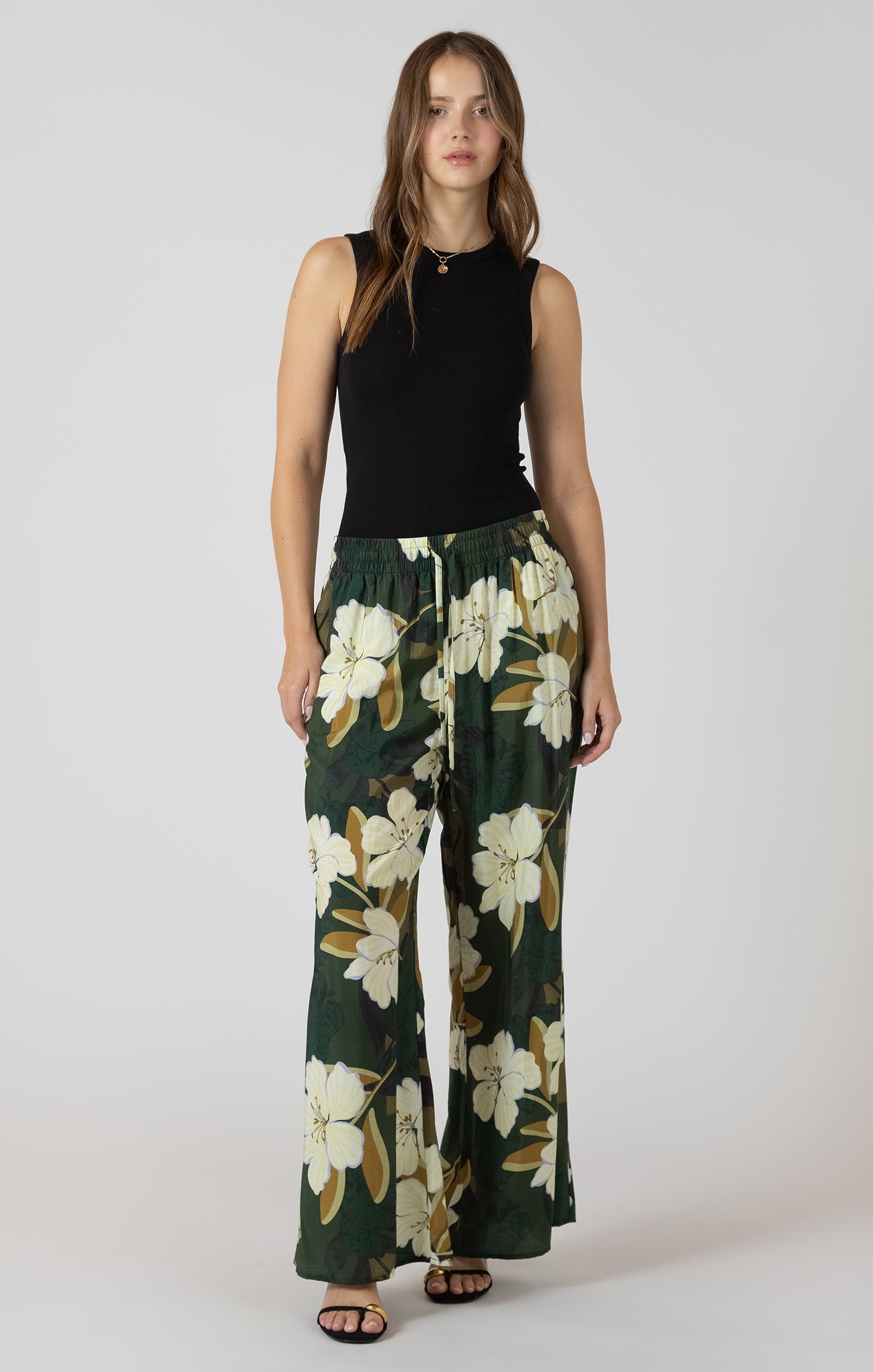 Dex Wide Leg Floral Pants