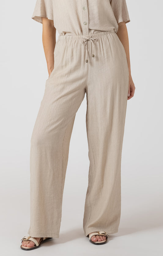 Dex Drawstring Wide Leg Pant