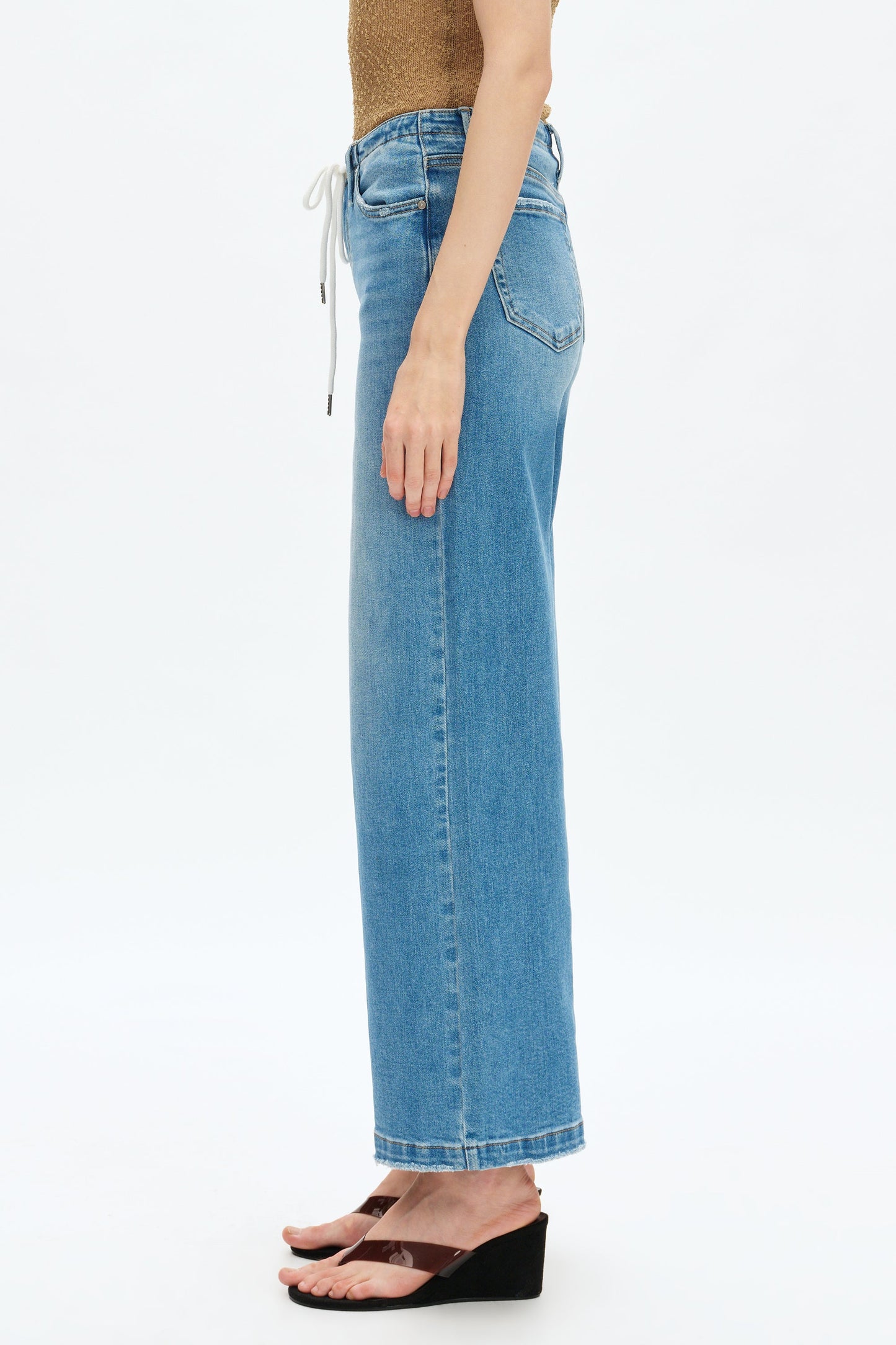 Bayeas Zephyrine Mid Rise Wide Leg