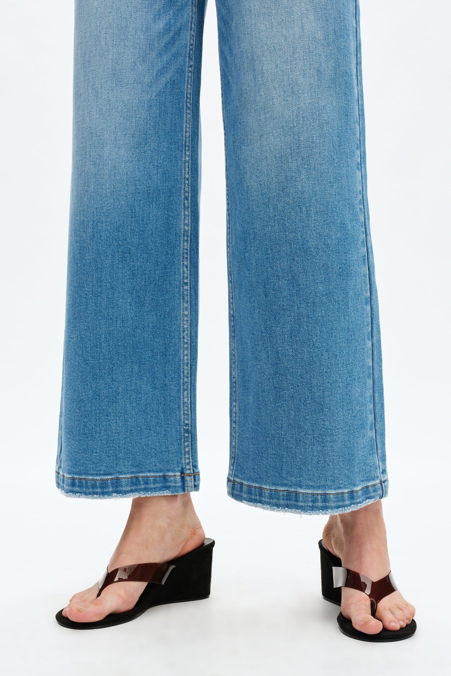 Bayeas Zephyrine Mid Rise Wide Leg