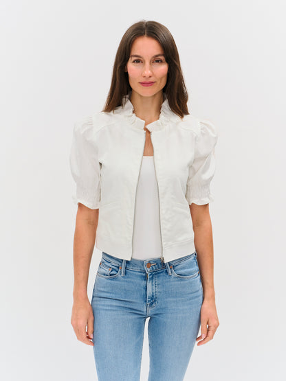 Six Fifty Madison Ruffled Sleeve Jacket