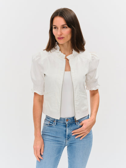 Six Fifty Madison Ruffled Sleeve Jacket