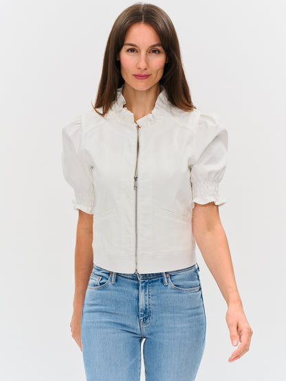Six Fifty Madison Ruffled Sleeve Jacket