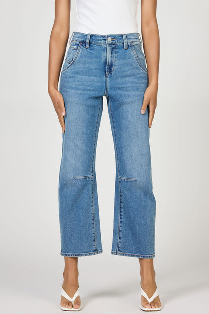 Dear John Lasso High Rise Barrel Jean