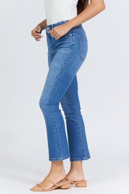 Dear John Mid Rise Clean Hem Jeanne Kick Flare
