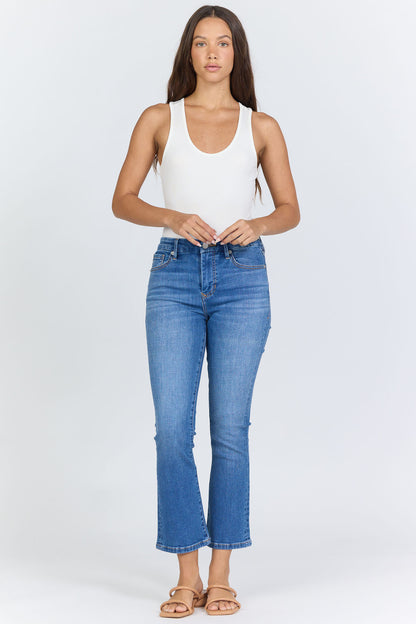 Dear John Mid Rise Clean Hem Jeanne Kick Flare