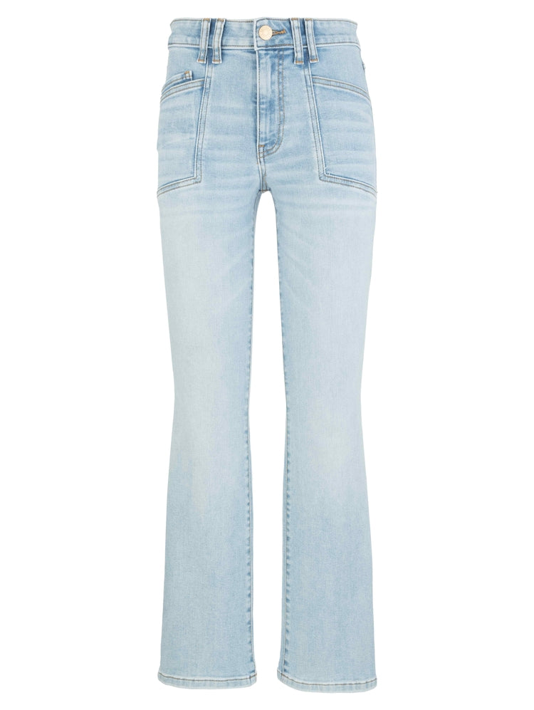 Kut from the Kloth Kelsey High Rise Ankle Flare W/ Front Pockets