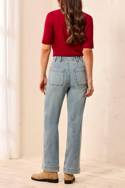 Tribal Sophia Curvy Straight Leg Ankle Jen