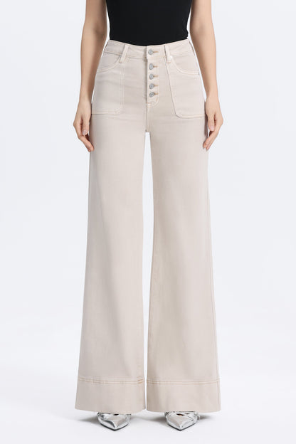 Bayeas New York Button Fly Jean