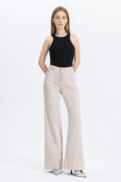 Bayeas New York Button Fly Jean