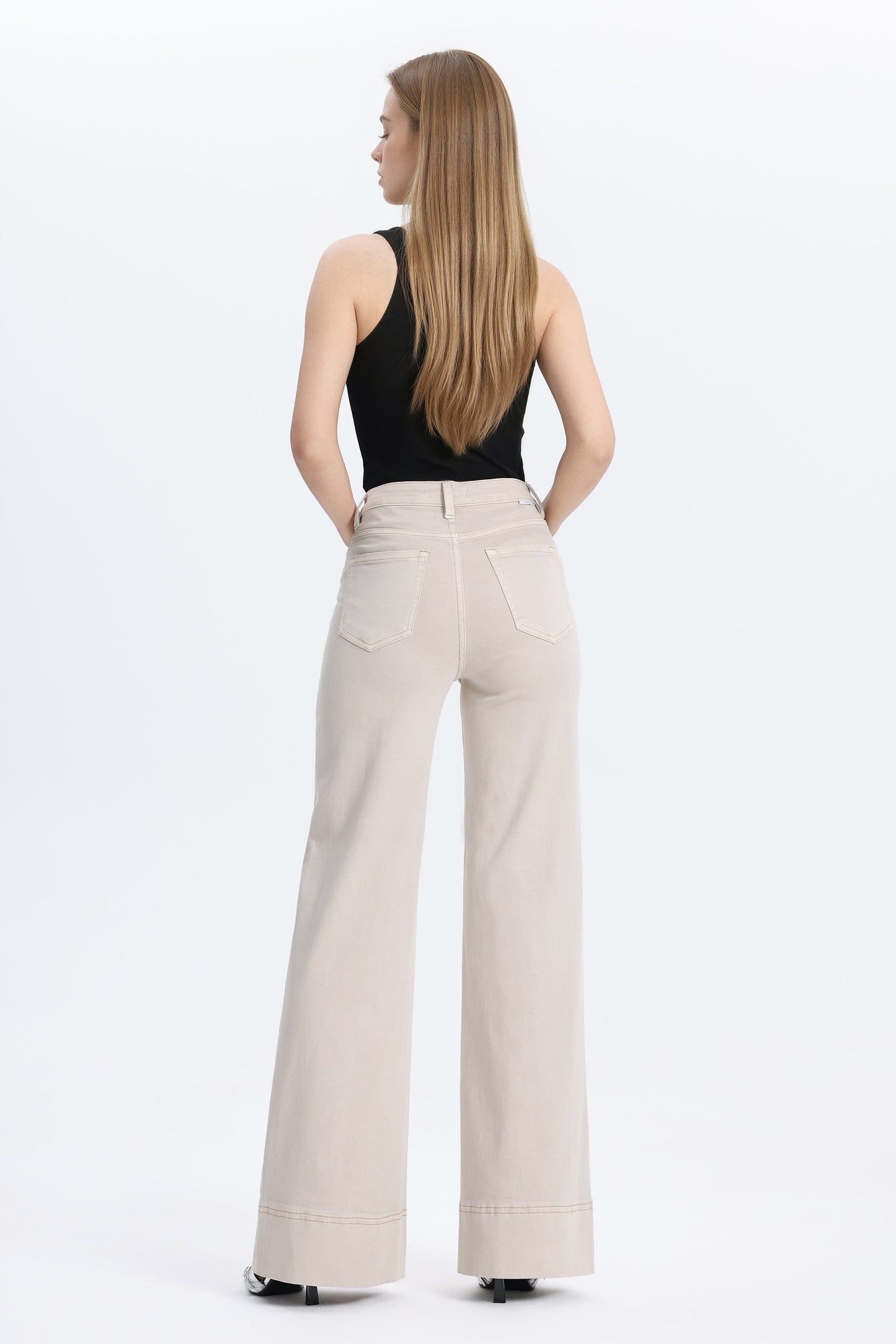 Bayeas New York Button Fly Jean