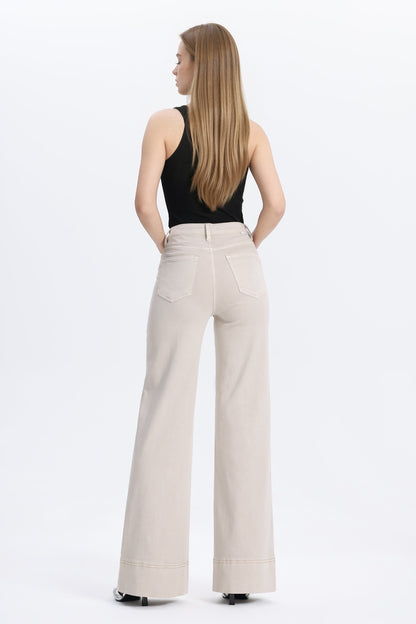 Bayeas New York Button Fly Jean