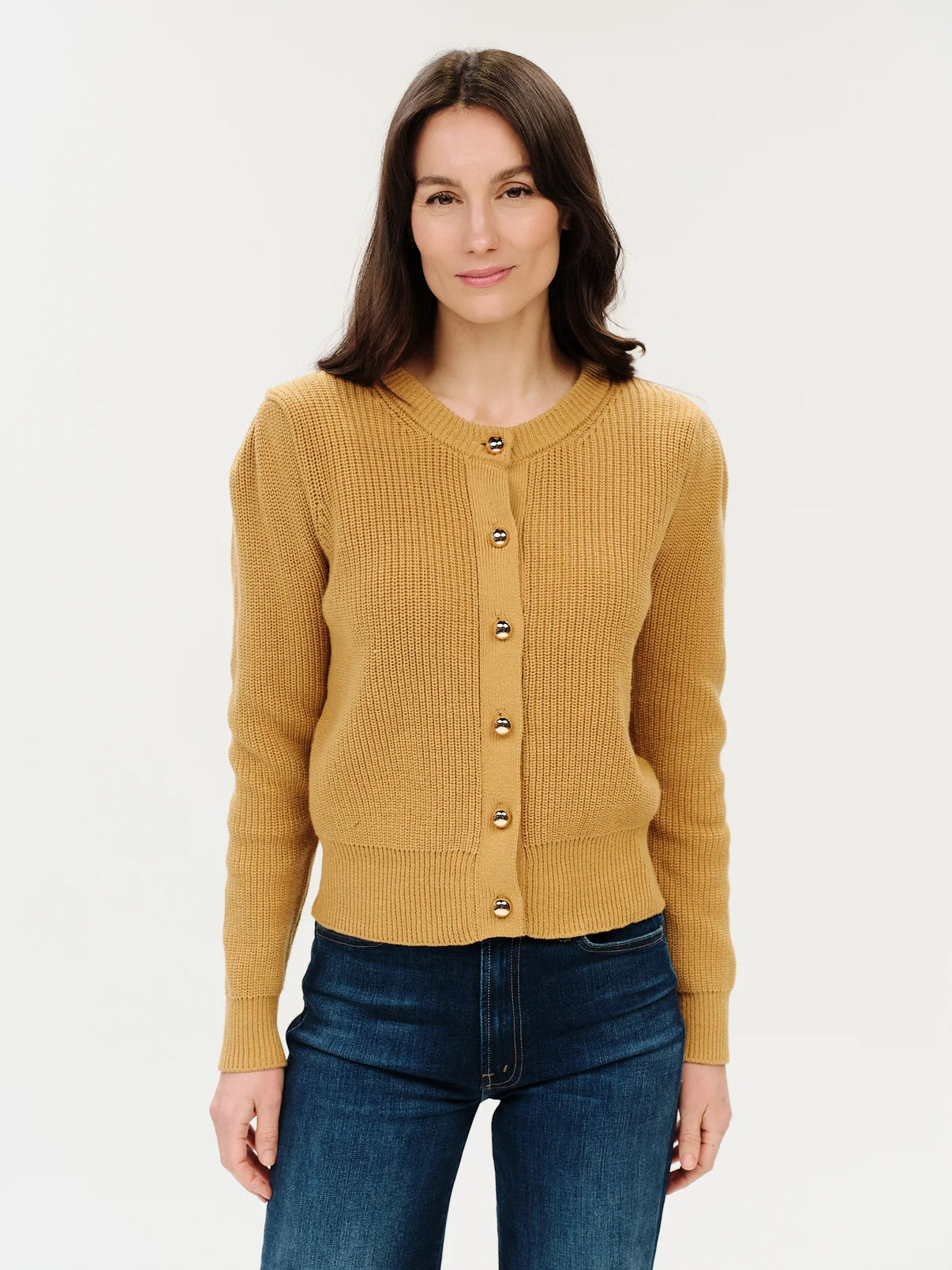 Six Fifty Fia Puff Shoulder Cardigan