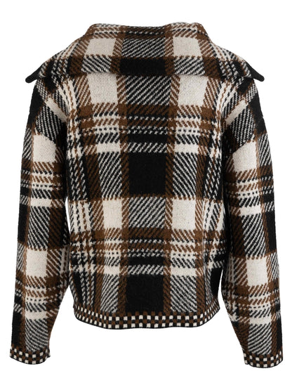 Kut from the Kloth Rue Sweater Zip Up Knit Jacket