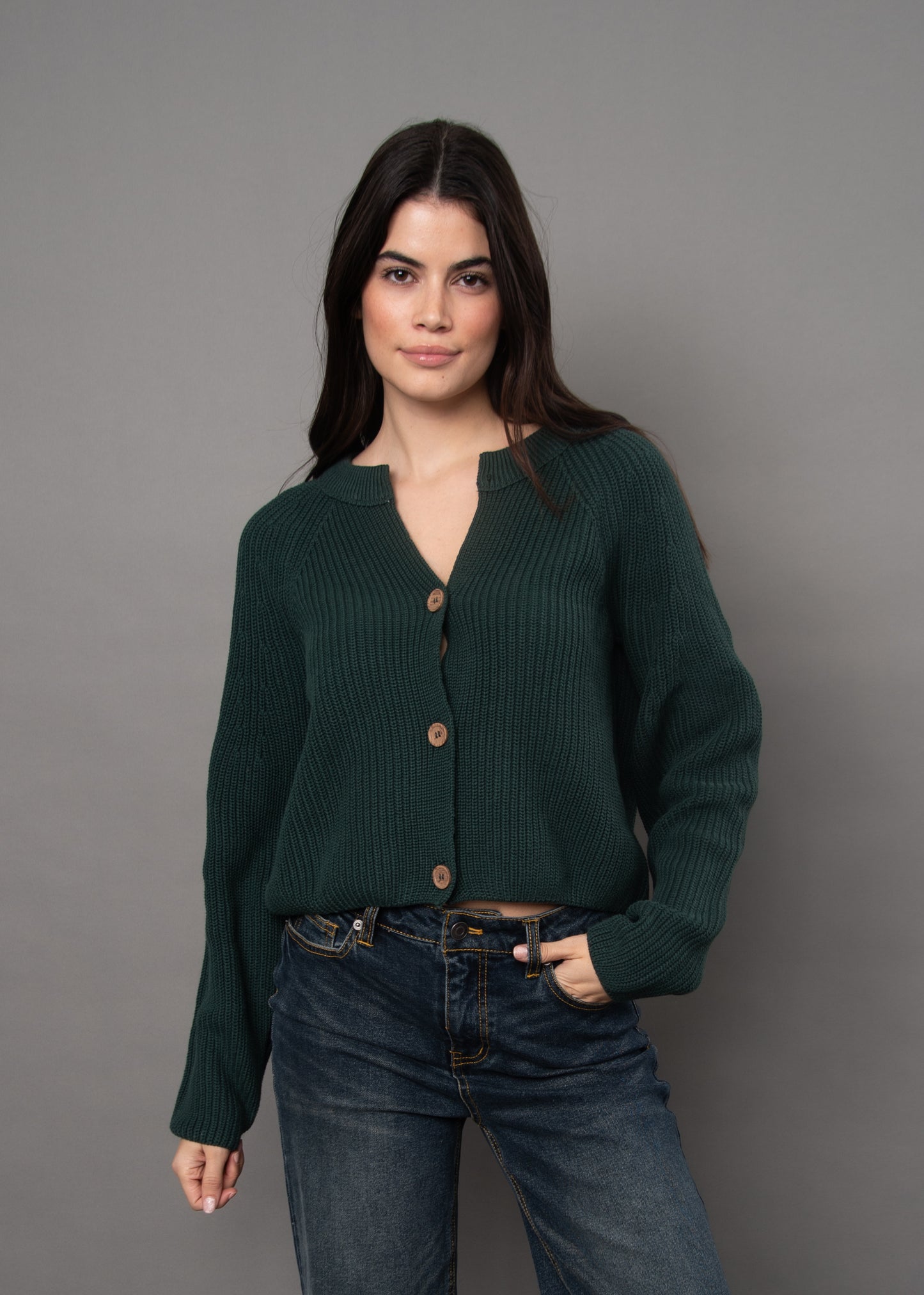RD Style Rhaine Raglan Sleeve Cardigan