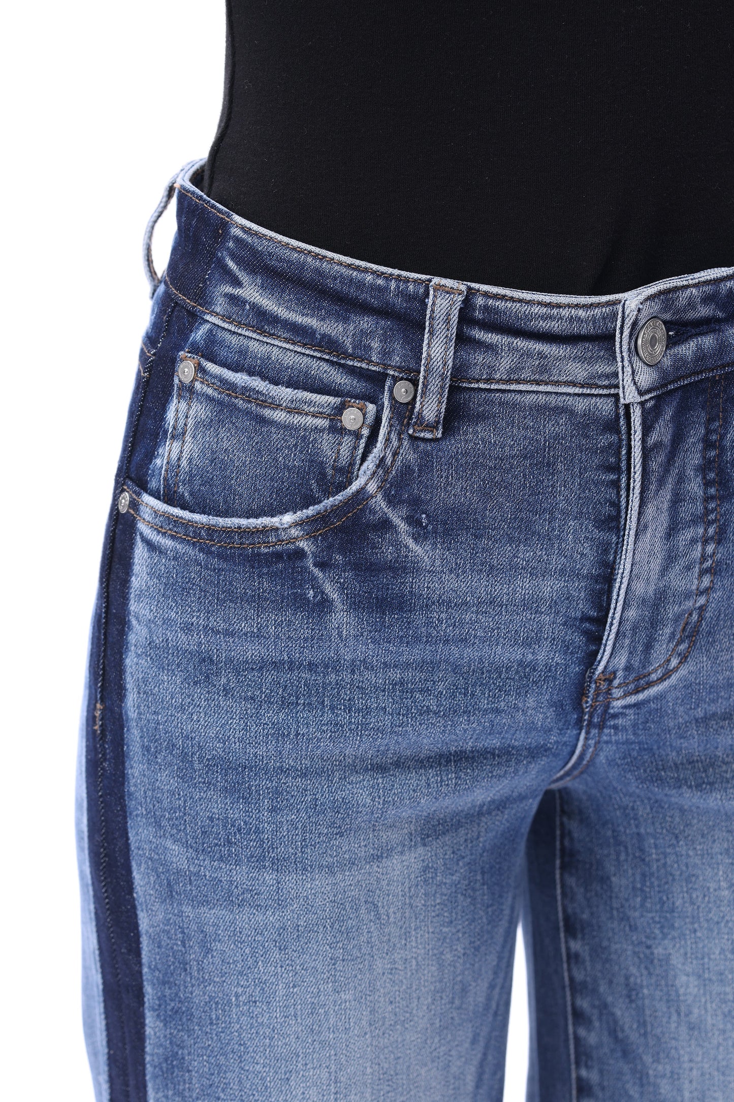 Bayeas New York Mid Rise Jean