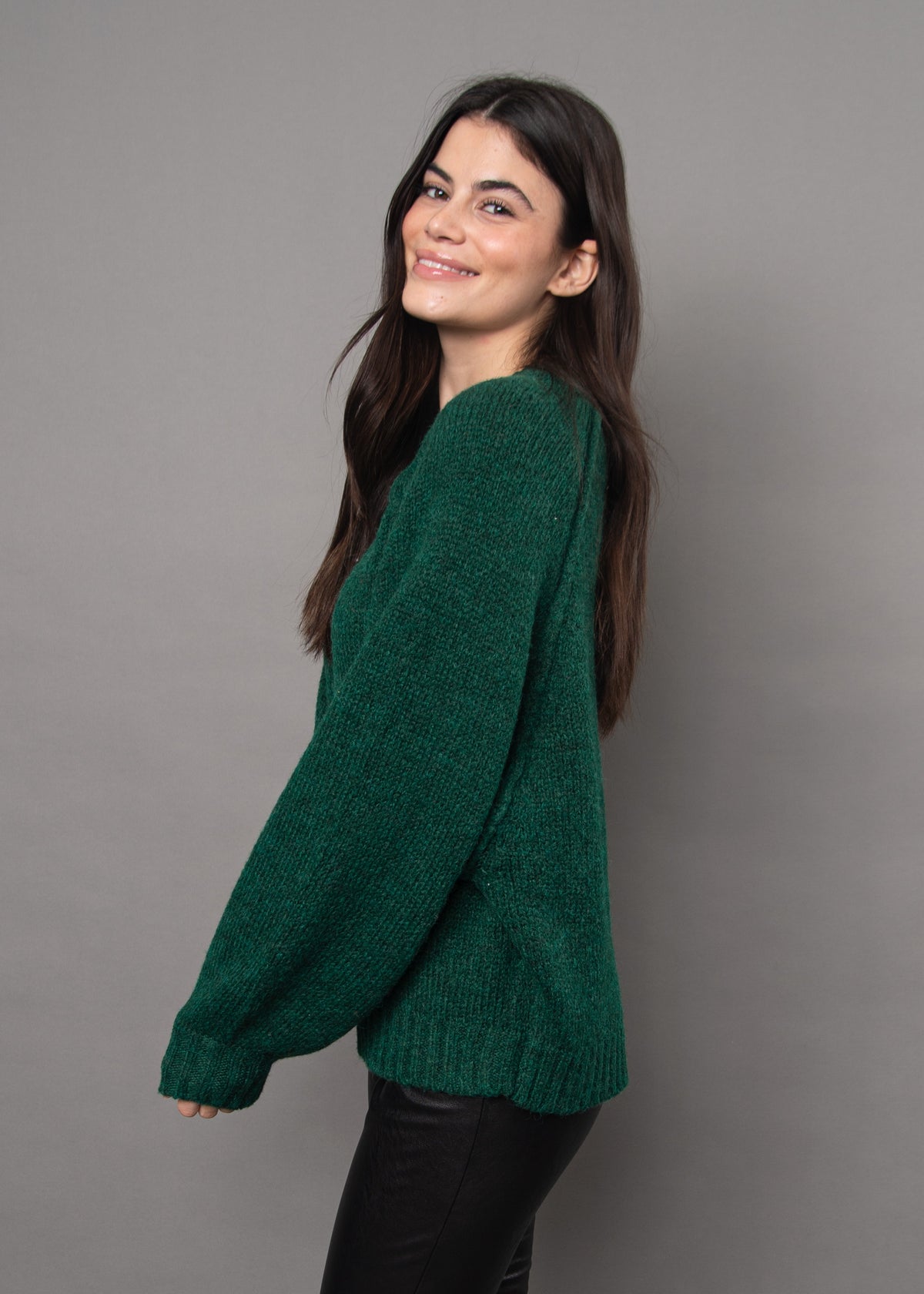 RD Style Soundarya Raglan Sleeve Sweater