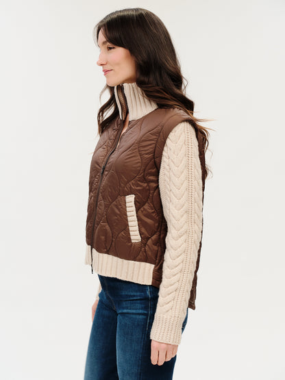 Six Fifty Melanie Mixed Media Jacket