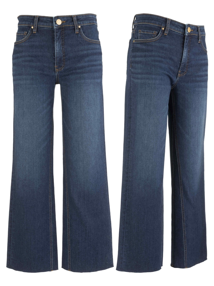 Kut from the Kloth Kelsey High Rise Ankle Flare-Improve Wash