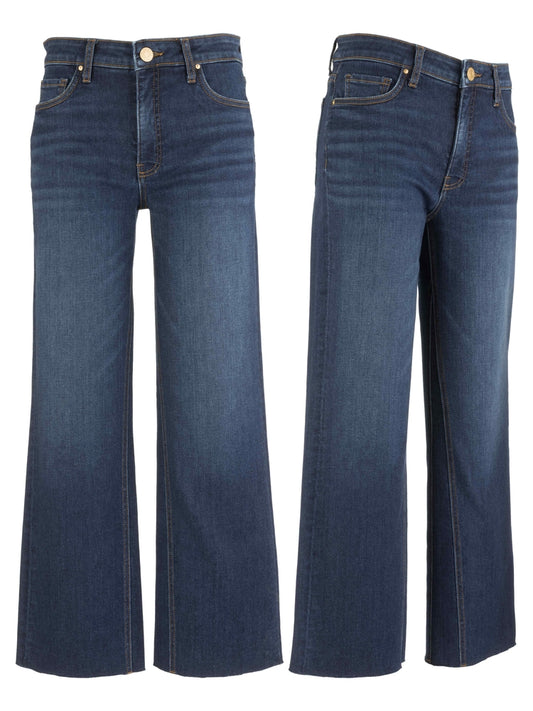 Kut from the Kloth Kelsey High Rise Ankle Flare-Improve Wash