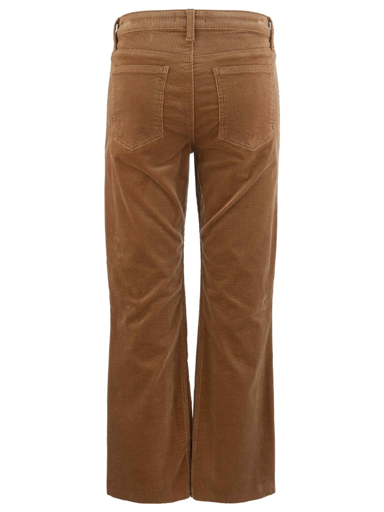 Kut from the Kloth Kelsey Mid Rise Ankle Flare- Camel