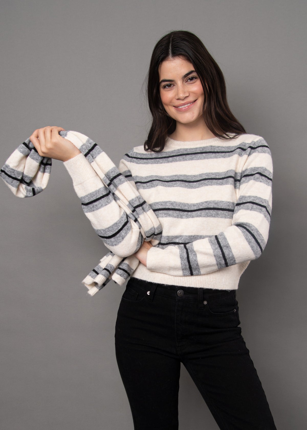RD Style Kaya Crew Neck W/ Scarf