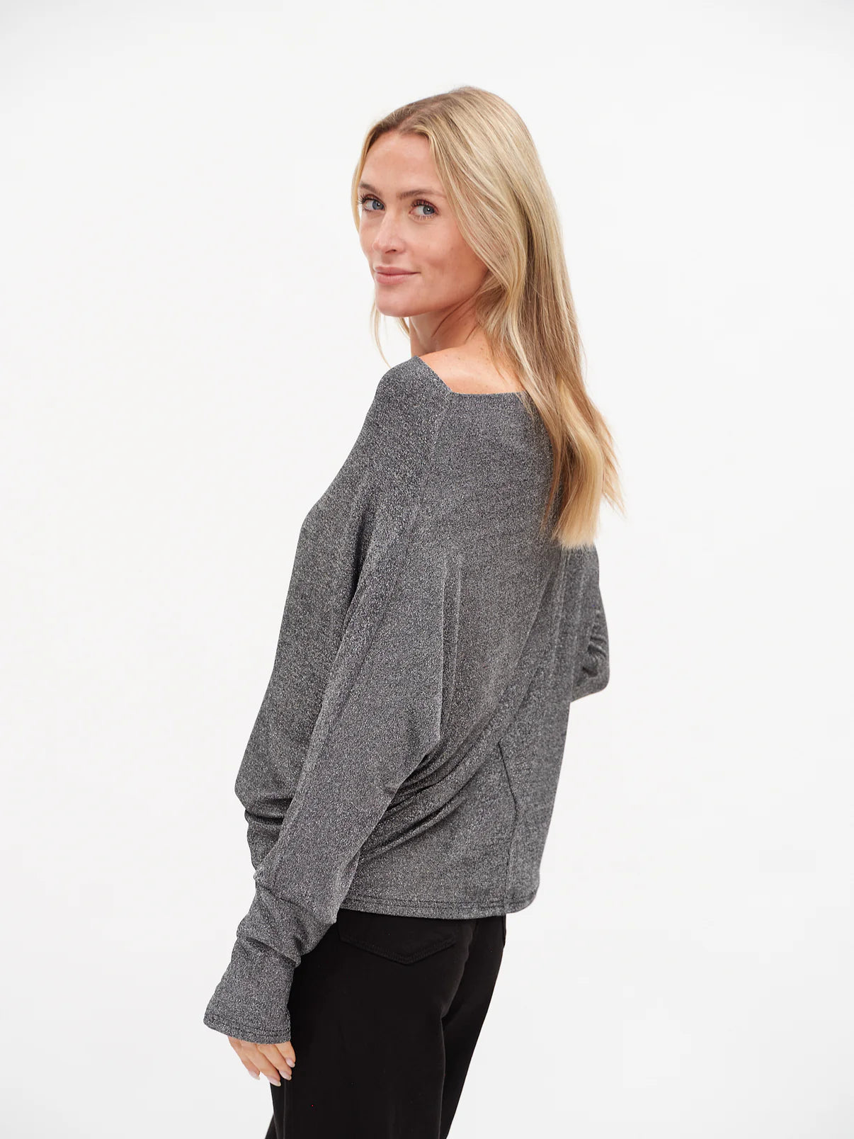 Six Fifty Lurex Anywhere Top