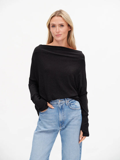 Six Fifty Lurex Anywhere Top