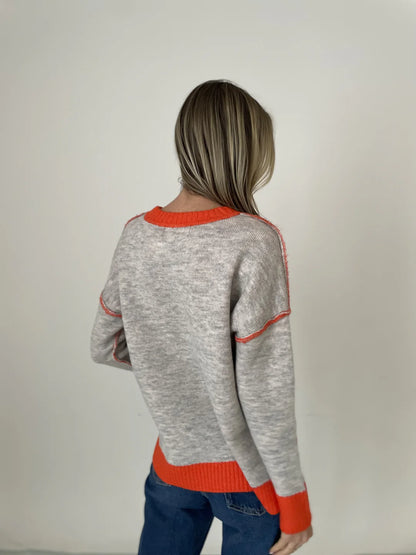 Six Fifty Bridget Colorblock Crewneck